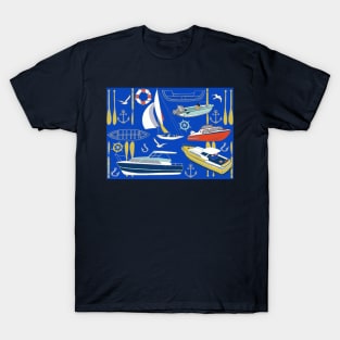 AHOY Nautical Living! T-Shirt